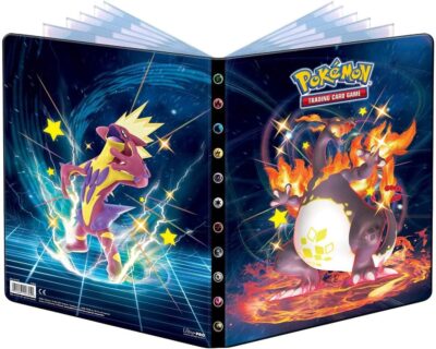 Pokémon-Sammelalbum-Glänzendes-Schicksal-Shining-Fates-Glurak-9-Pocket-Portfolio-Ultra-Pro