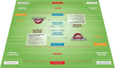 Pokémon-Sammelkartenspiel-Kampfakademie-Box-Spielregeln-lernen-Pokémon-Karten-Spielbrett