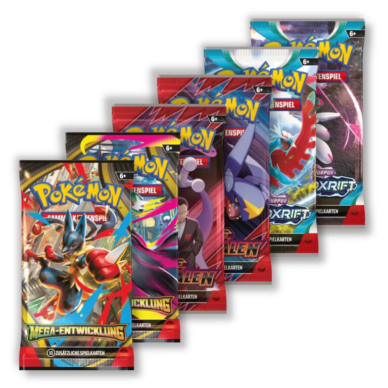 Pokémon-Sammelkoffer-Collectors-Chest-Herbst-2025-Mega-Lucario-Guardevoir-Booster-Packs