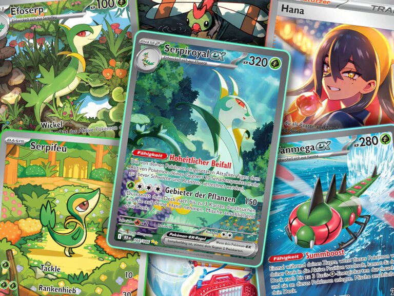 Pokémon-Serpiroyal-ex-Deck-Liste-Anleitung-Strategie-Guide-TCG-Sammelkartenspiel-Schwarze-Blitze