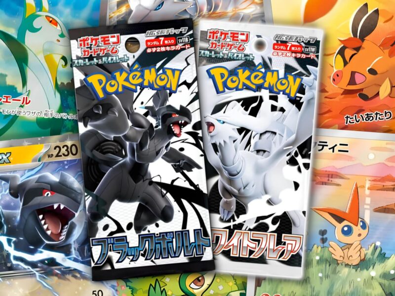 Pokémon-Sets-Erweiterungen-SV11-Black-Bolt-White-Flare-Japan-TCG-Sammelkartenspiel