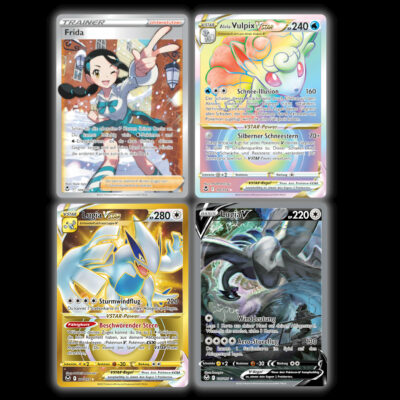 Pokémon-Silberne-Sturmwinde-alle-Full-Art-Secret-Rare-Karten