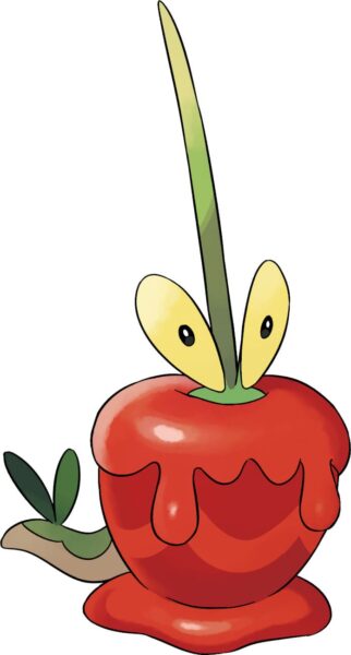 Pokémon-Sirapfel-Bild-Illustration-Zeichnung