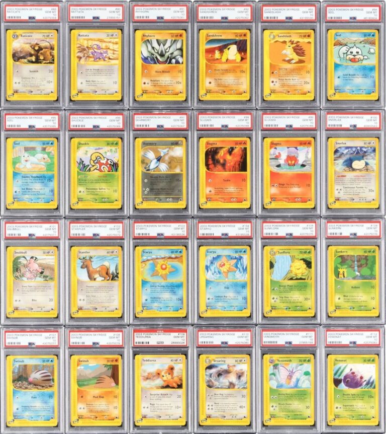 Pokémon-Skyridge-PSA-10-Master-Set-Cards-Karten-Englisch-TCG-11