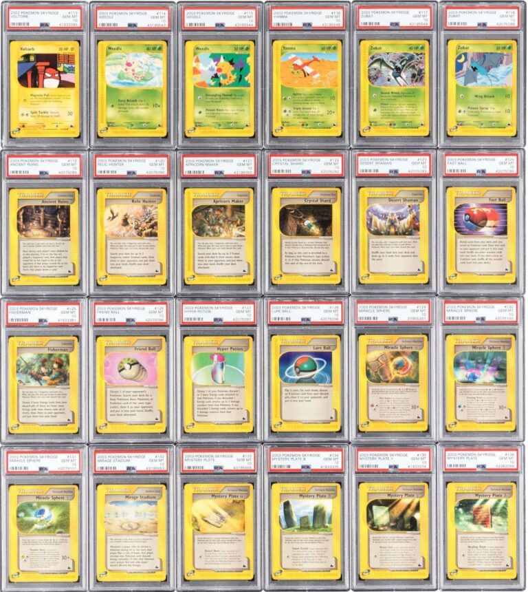 Pokémon-Skyridge-PSA-10-Master-Set-Cards-Karten-Englisch-TCG-12