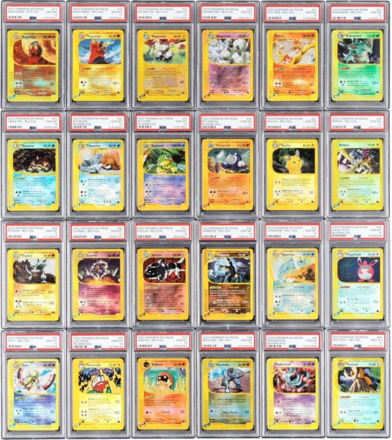 Pokémon-Skyridge-PSA-10-Master-Set-Cards-Karten-Englisch-TCG-2