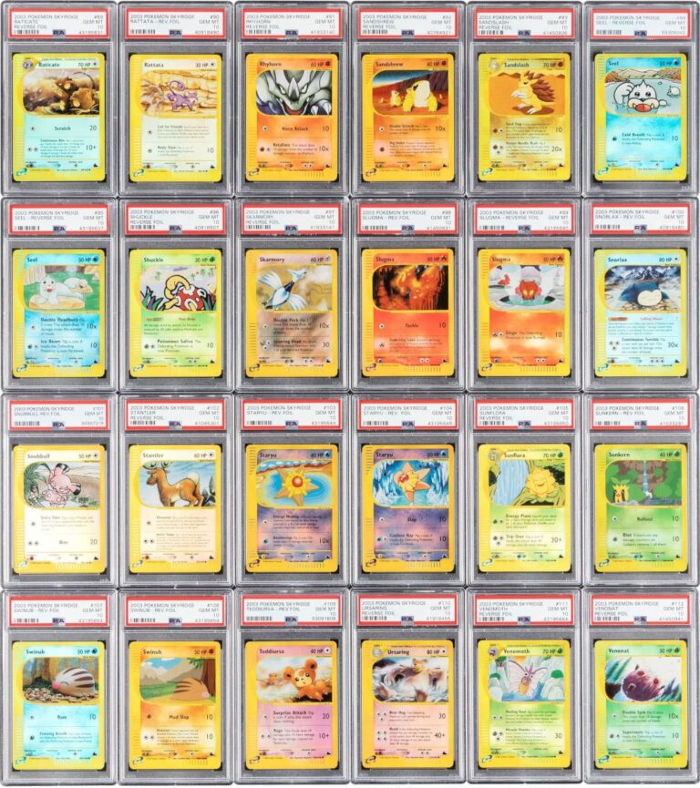 Pokémon-Skyridge-PSA-10-Master-Set-Cards-Karten-Englisch-TCG-5