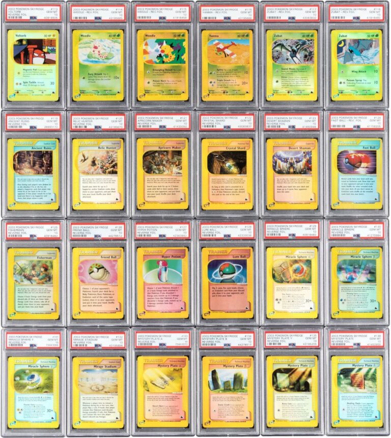 Pokémon-Skyridge-PSA-10-Master-Set-Cards-Karten-Englisch-TCG-6