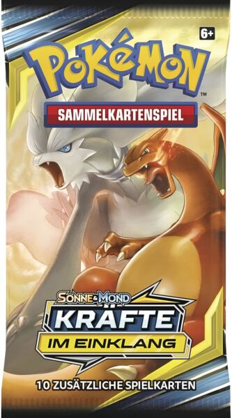 Pokémon-Sonne-Mond-Kräfte-im-Einklang-Boosterpack-Deutsch-TCG-Sammelkartenspiel