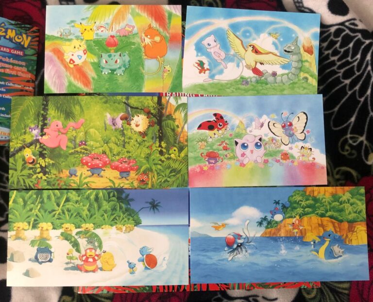 Pokémon-Southern-Islands-Collection-Post-Cards-Postkarten