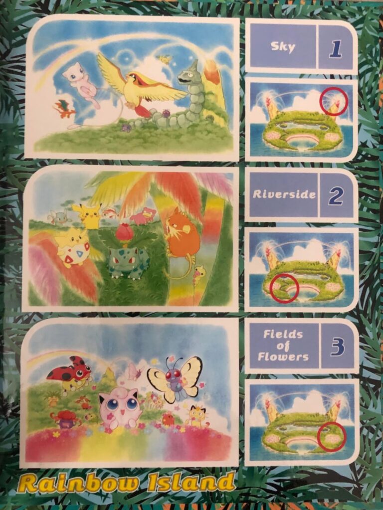 Pokémon-Southern-Islands-Collection-Post-Cards-Postkarten-Motive-2