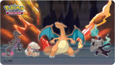 Pokémon-Spielmatte-Playmat-Ultra-Pro-Glurak-Charizard-Karten-Sammelkarten-Zubehör