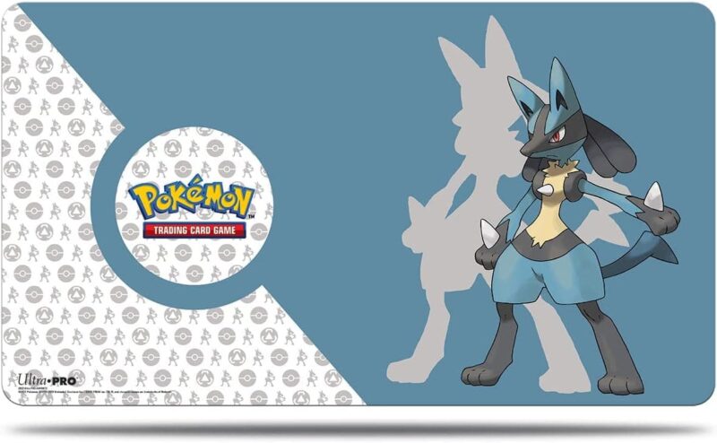 Pokémon-Spielmatte-Playmat-Ultra-Pro-Lucario-Karten-Sammelkarten-Zubehör