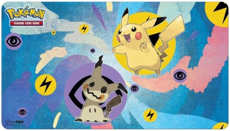 Pokémon-Spielmatte-Playmat-Ultra-Pro-Pikachu-Mimigma-Karten-Sammelkarten-Zubehör