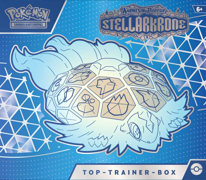 Pokémon-Stellarkrone-Stellar-Crown-Top-Trainer-Box-Deutsch-TCG-Sammelkartenspiel-2024-1
