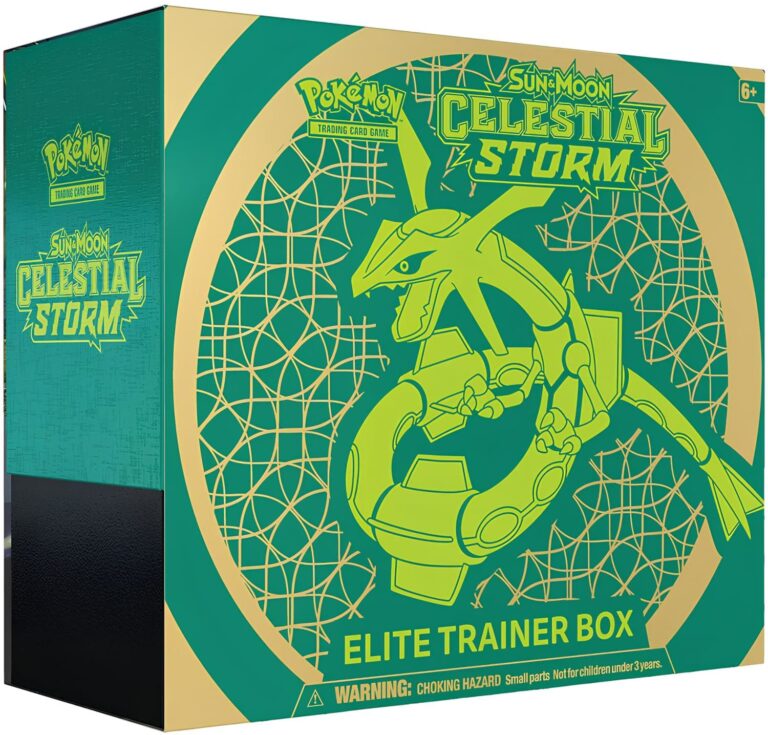 Pokémon-Sun-Moon-Sonne-Mond-Celestial-Storm-Elite-Top-Trainer-Box-Englisch-Rayquaza