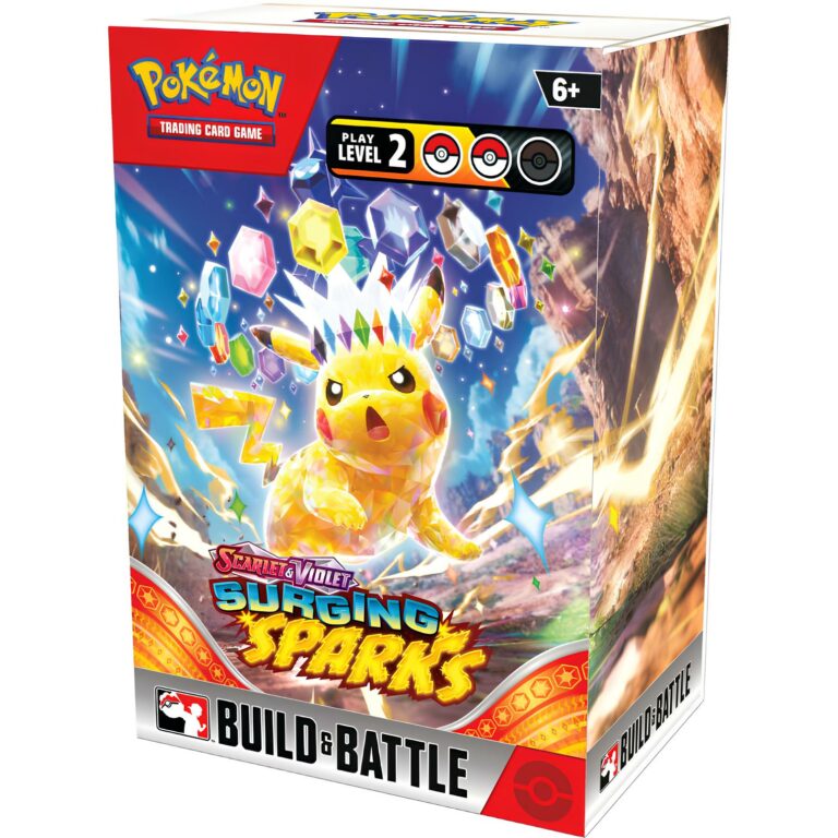 Pokémon-Surging-Sparks-Stürmische-Funken-Build-Battle-Box