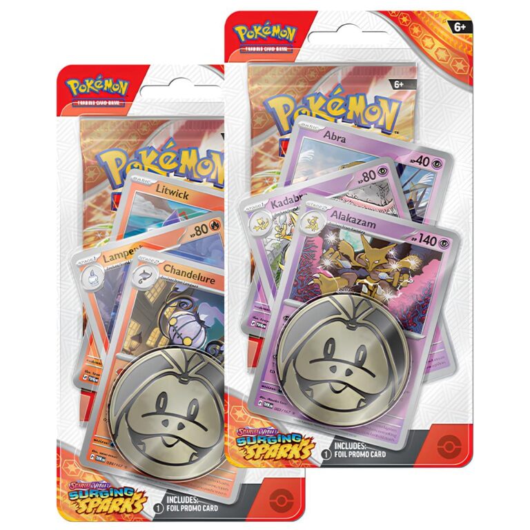 Pokémon-Surging-Sparks-Stürmische-Funken-Premium-Checklane-Blister-Packs-Englisch-TCG-2024
