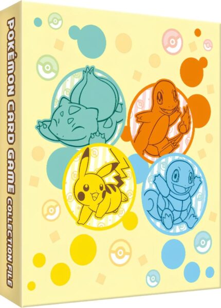 Pokémon-TCG-Binder-Sammelalbum-Zubehör-Karten-Kanto-Starter-Pikachu-Korea-Sammelkartenspiel