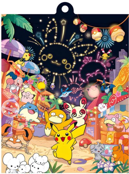 Pokémon-TCG-Card-Display-Kartenhalter-Zubehör-Karten-Chillin-Summer-Days-Night-Korea-Sammelkartenspiel