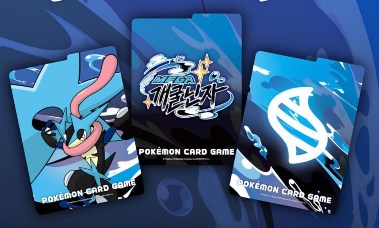 Pokémon-TCG-Deck-Box-Zubehör-Karten-Mega-Quajutsu-Greninja-Korea-TCG-Sammelkartenspiel-1