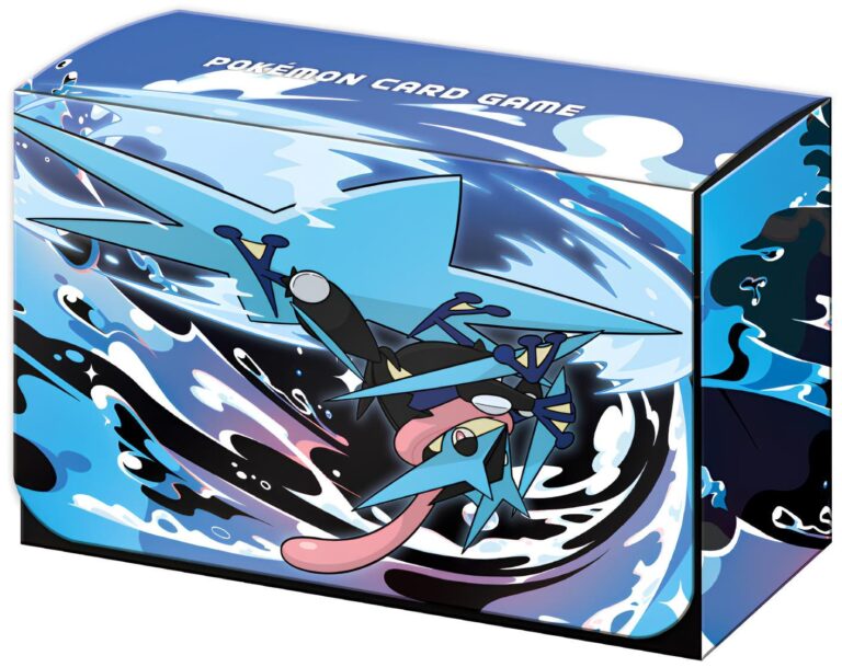 Pokémon-TCG-Deck-Box-Zubehör-Karten-Mega-Quajutsu-Greninja-Korea-TCG-Sammelkartenspiel