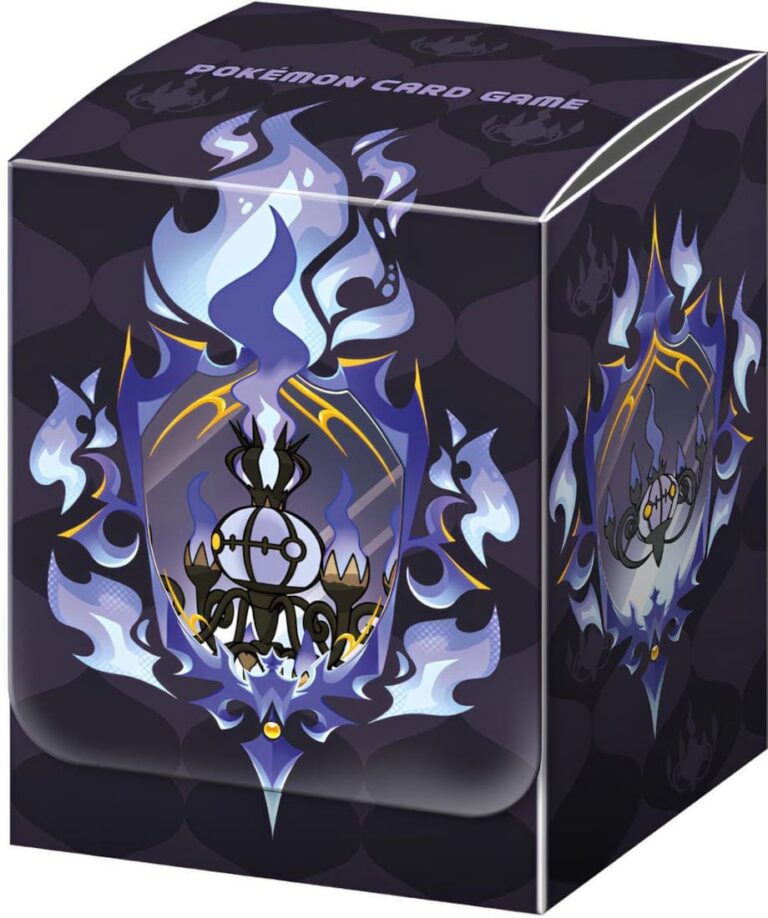 Pokémon-TCG-Deck-Box-Zubehör-Karten-Mega-Skelabra-Spooky-Flame-Korea-TCG-Sammelkartenspiel