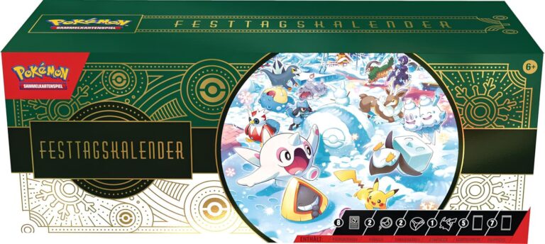 Pokémon-TCG-Festtagskalender-Adventskalender-2024-Sammelkartenspiel-Weihnachten-Box-Kollektion-1