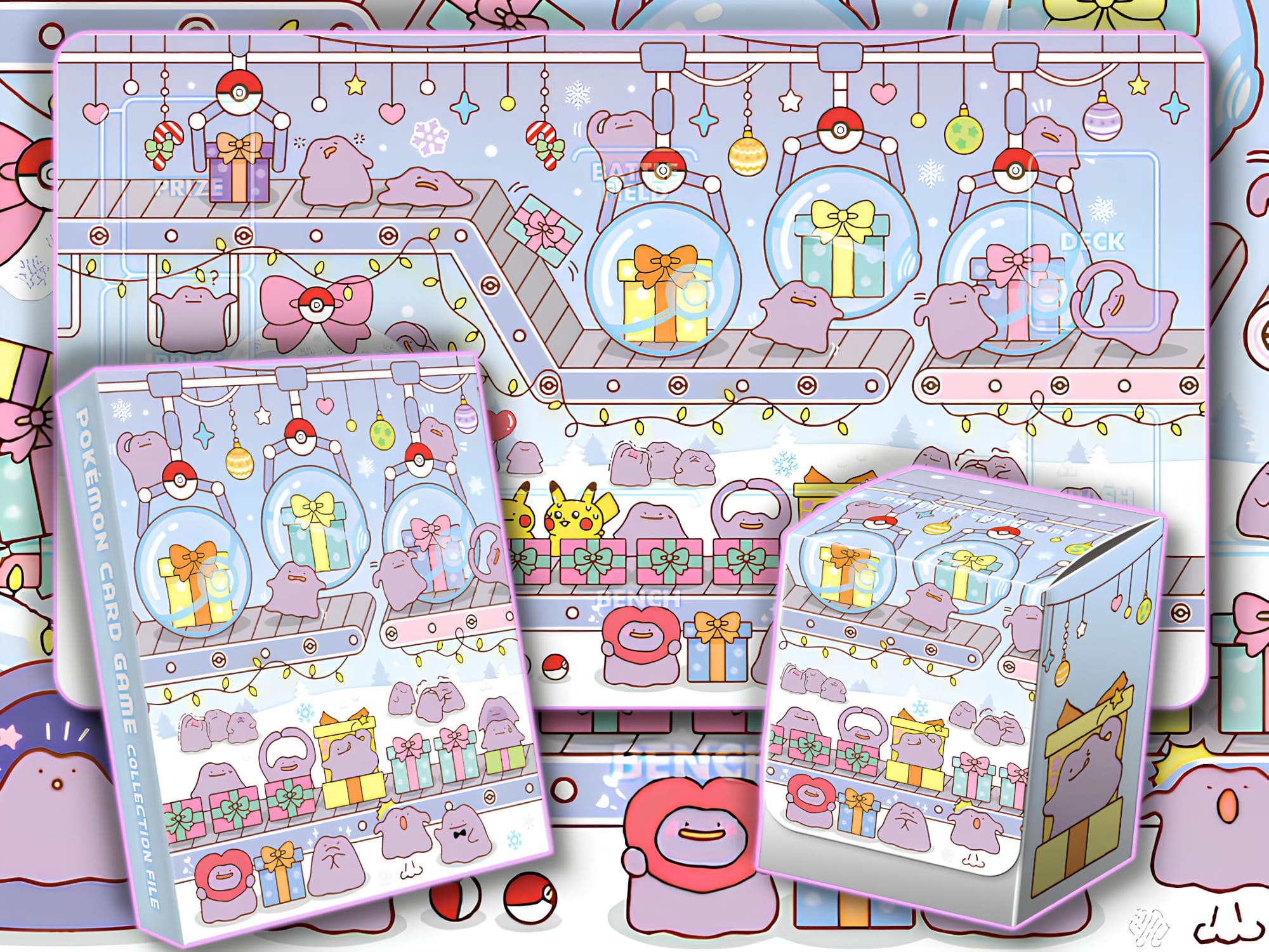 Pokémon-TCG-Karten-Zubehör-Merchandise-Ditto-Korea-Sammelkartenspiel-Weihnachten