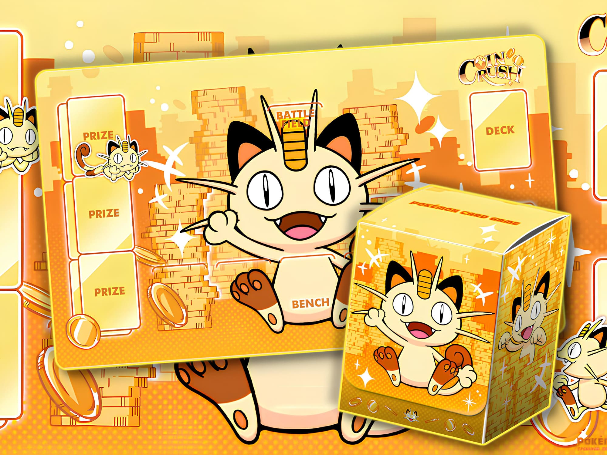 Pokémon-TCG-Karten-Zubehör-Merchandise-Mauzi-Meowth-Coin-Rush-Korea-Sammelkartenspiel-2026