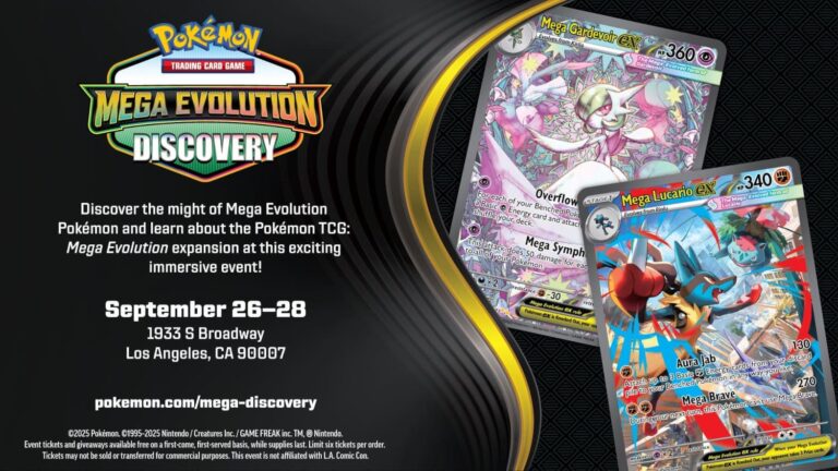 Pokémon-TCG-Mega-Evolution-Discovery-Experience-Los-Angeles-2025-Banner