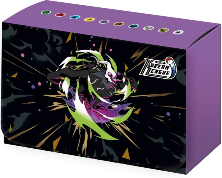 Pokémon-TCG-Merchandise-Zubehör-Double-Deck-Box-Mega-Darkrai-Korean-League-2027