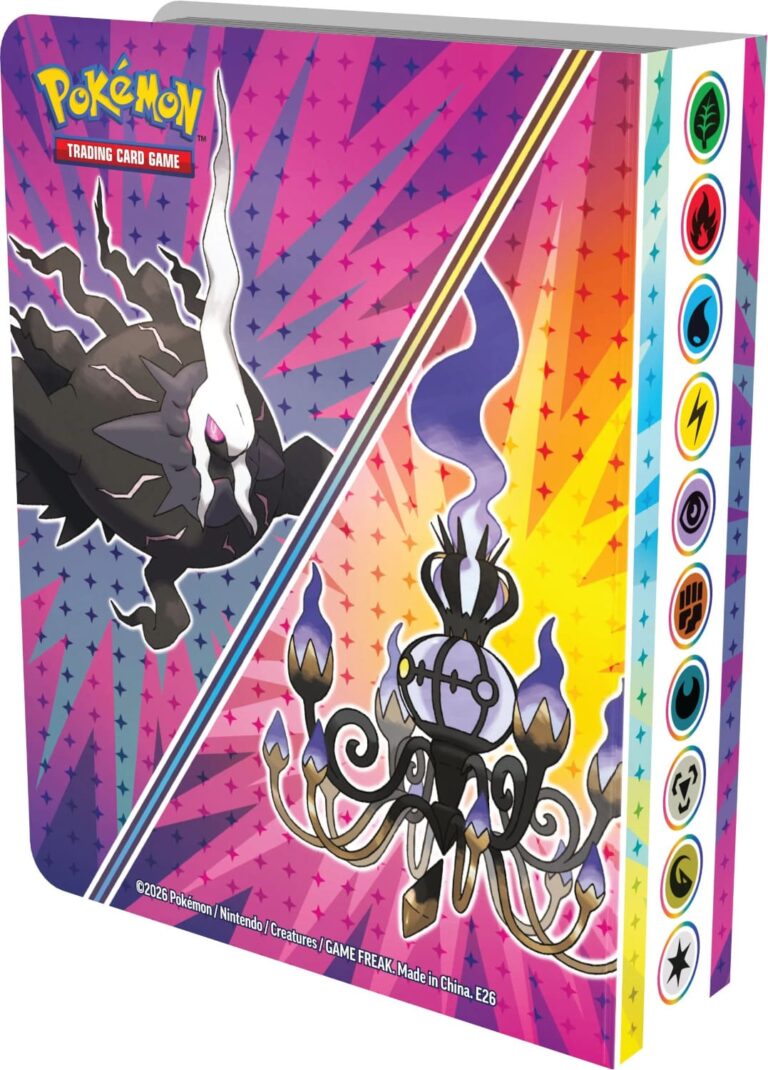 Pokémon-TCG-Mini-Portfolio-Mega-Greninja-Zeraora-Chandelure-Darkrai-2026-Englisch-Back