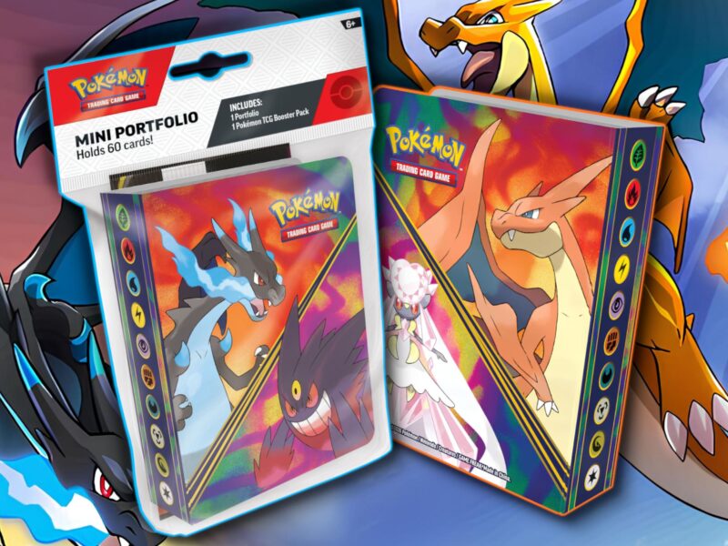Pokemon-TCG-Mini-Portfolio-Sammelalbum-März-2026-Mega-Charizard-Glurak-Sammelkartenspiel-1