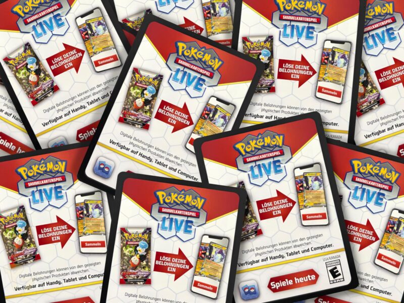 Pokémon-TCG-Sammelkartenspiel-Live-Code-Karten-Booster-Packs-Update-Mega-Serie