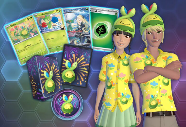 Pokémon-TCG-Sammelkartenspiel-Live-Knospi-Neujahr-Event-kostenlose-Karten-Accessoires