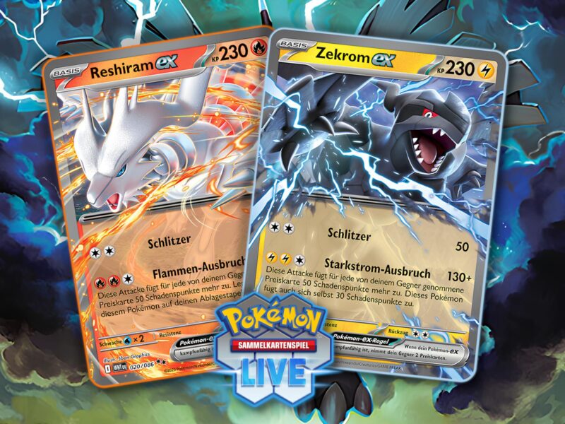 Pokémon-TCG-Sammelkartenspiel-Live-Update-Kartendex-Boosterpacks-Schwarze-Blitze-Weiße-Flammen