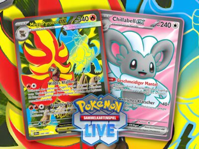 Pokémon-TCG-Sammelkartenspiel-Live-kostenlose-Full-Art-Karten-Code-Mega-Pyroleo-Chillabell-ex-NAIC-2026
