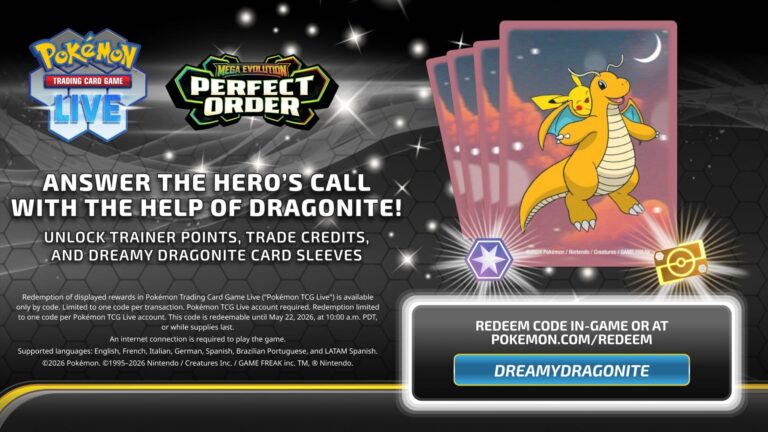 Pokémon-TCG-Sammelkartenspiel-Live-kostenlose-Kartenhüllen-Sleeves-Dragoran-Pikachu-2026-1