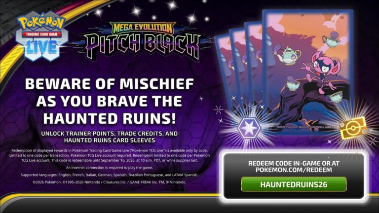 Pokémon-TCG-Sammelkartenspiel-Live-kostenlose-Kartenhüllen-gruselig-Trainer-Punkte-Tausch-Credits-2026-1