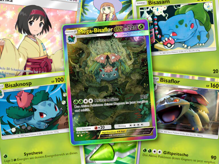 Pokémon-TCG-Sammelkartenspiel-Mega-Bisaflor-ex-Deck-Liste-Anleitung-Strategie-Guide