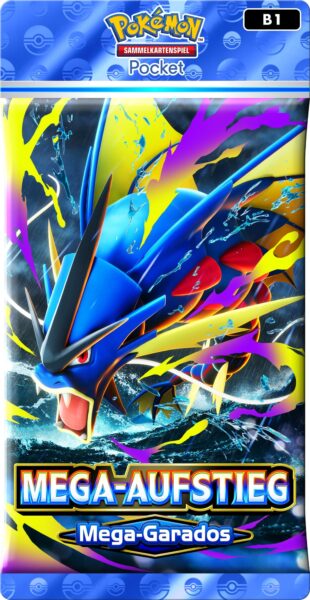 Pokémon-TCG-Sammelkartenspiel-Pocket-B1-Mega-Aufstieg-Booster-Pack-Garados