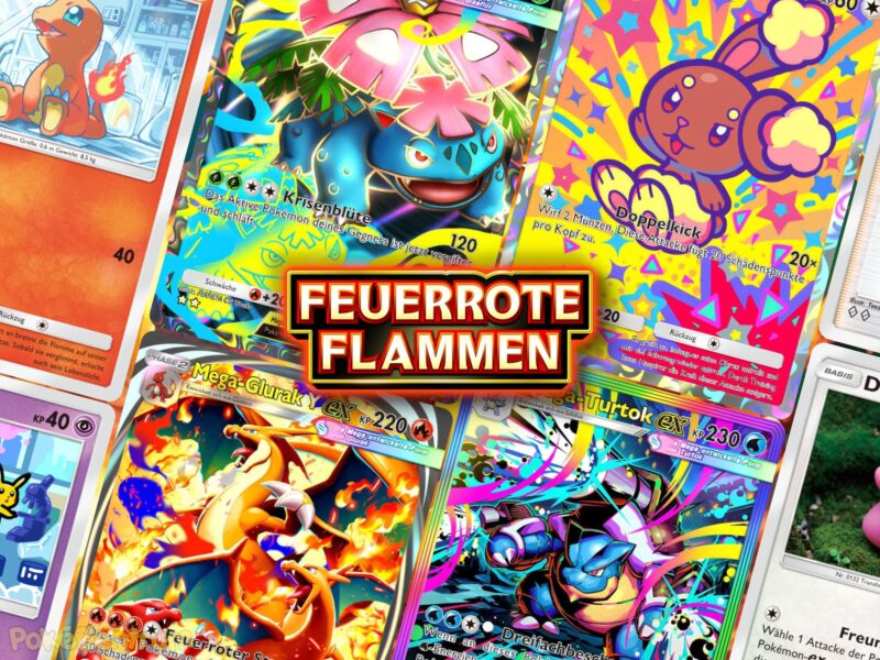 Pokemon-TCG-Sammelkartenspiel-Pocket-B1a-Feuerrote-Flammen-Kartenliste-Galerie-neu