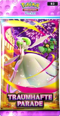 Pokémon-TCG-Sammelkartenspiel-Pocket-B2-Traumhafte-Parade-Booster-Pack