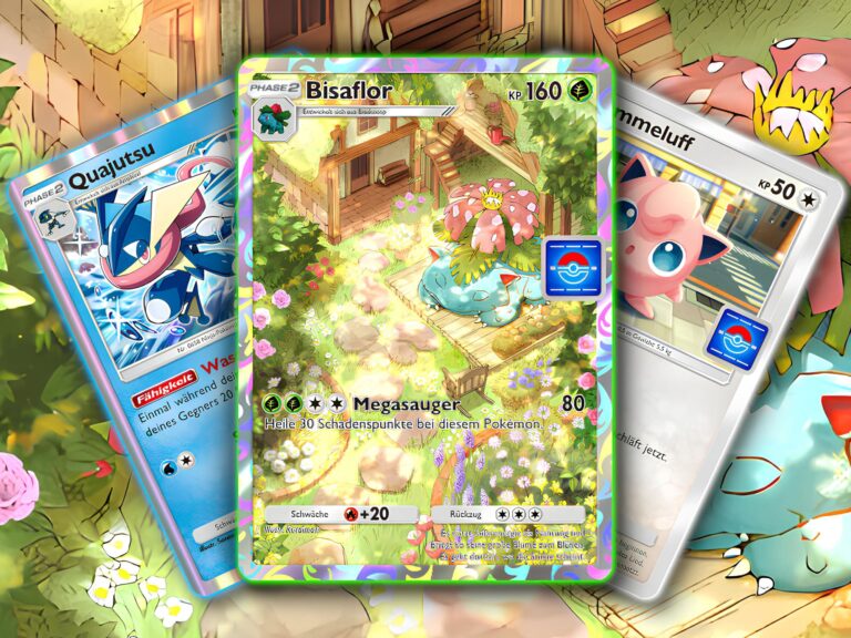 Pokémon-TCG-Sammelkartenspiel-Pocket-Drop-Event-Bisaflor-ex