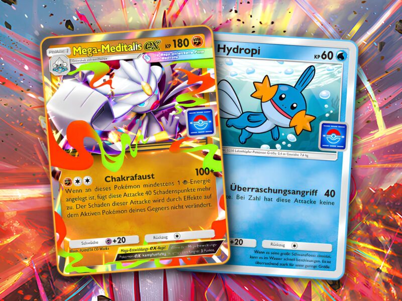 Pokémon-TCG-Sammelkartenspiel-Pocket-Drop-Event-Mega-Meditalis-ex-2026-neu