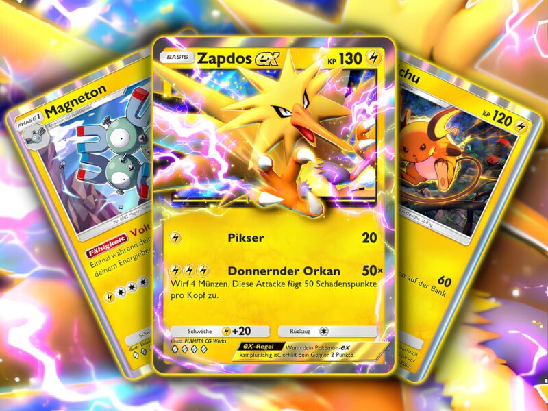 Pokémon-TCG-Sammelkartenspiel-Pocket-Elektro-Pokémon-Event-Zapdos-ex