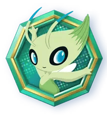 Pokémon-TCG-Sammelkartenspiel-Pocket-Emblem-Celebi