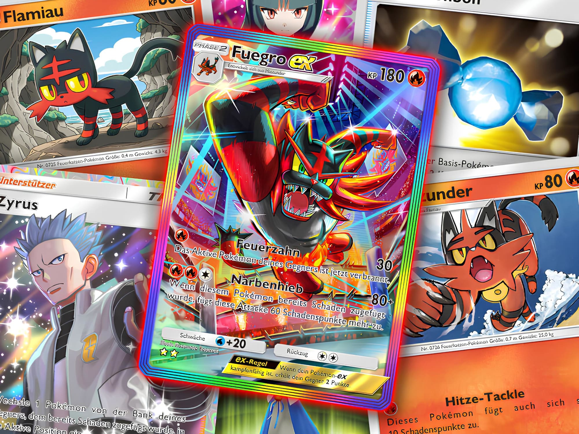 Pokémon-TCG-Sammelkartenspiel-Pocket-Fuegro-ex-Deck-Liste-Anleitung-Strategie-Guide