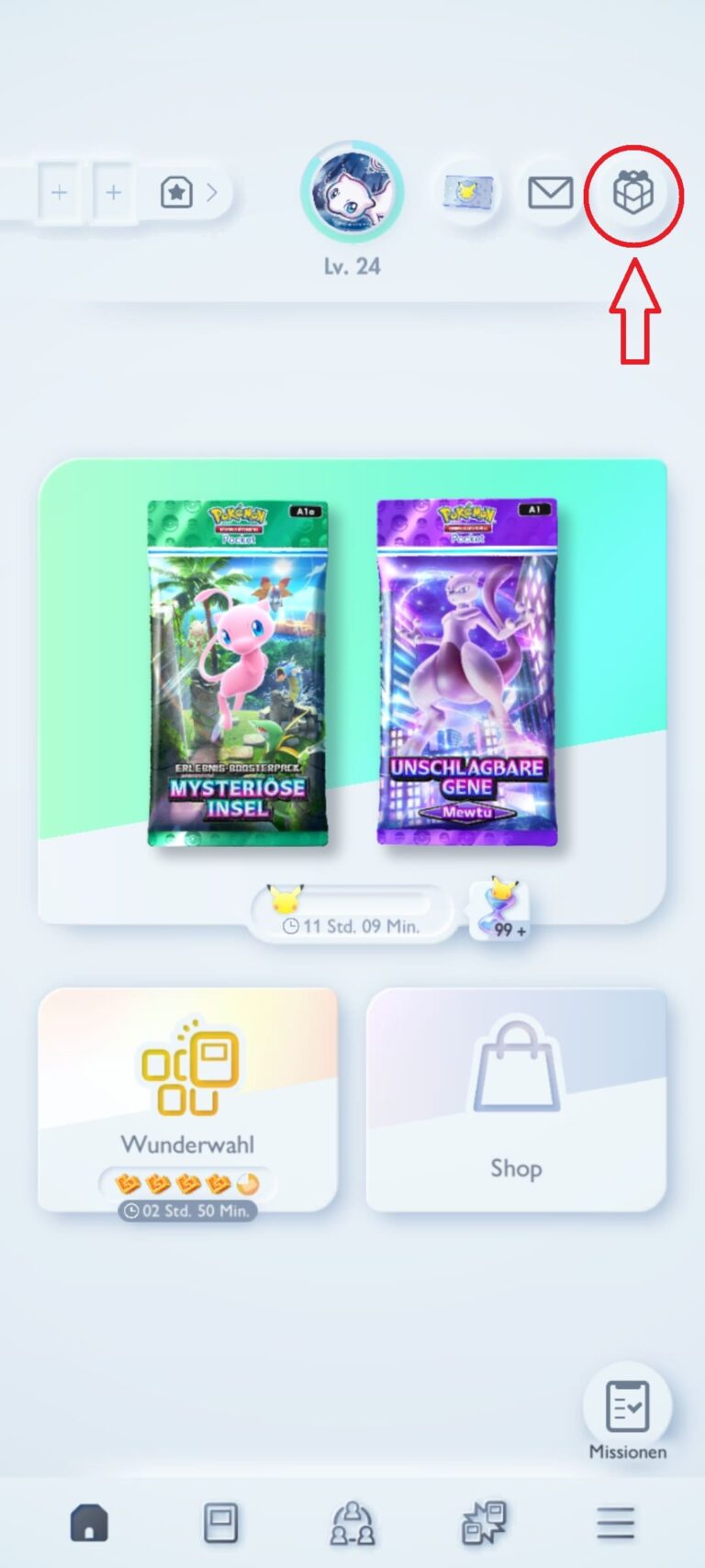 Pokémon-TCG-Sammelkartenspiel-Pocket-Geschenk-kostenlose-Karte-Promokarte-erhalten